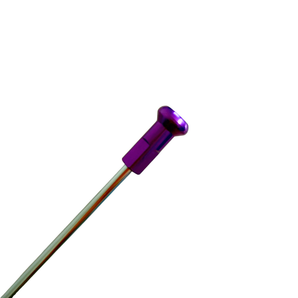 Rezzy Racing MX1 Purple 8 Gauge Aluminum Spoke Nipples