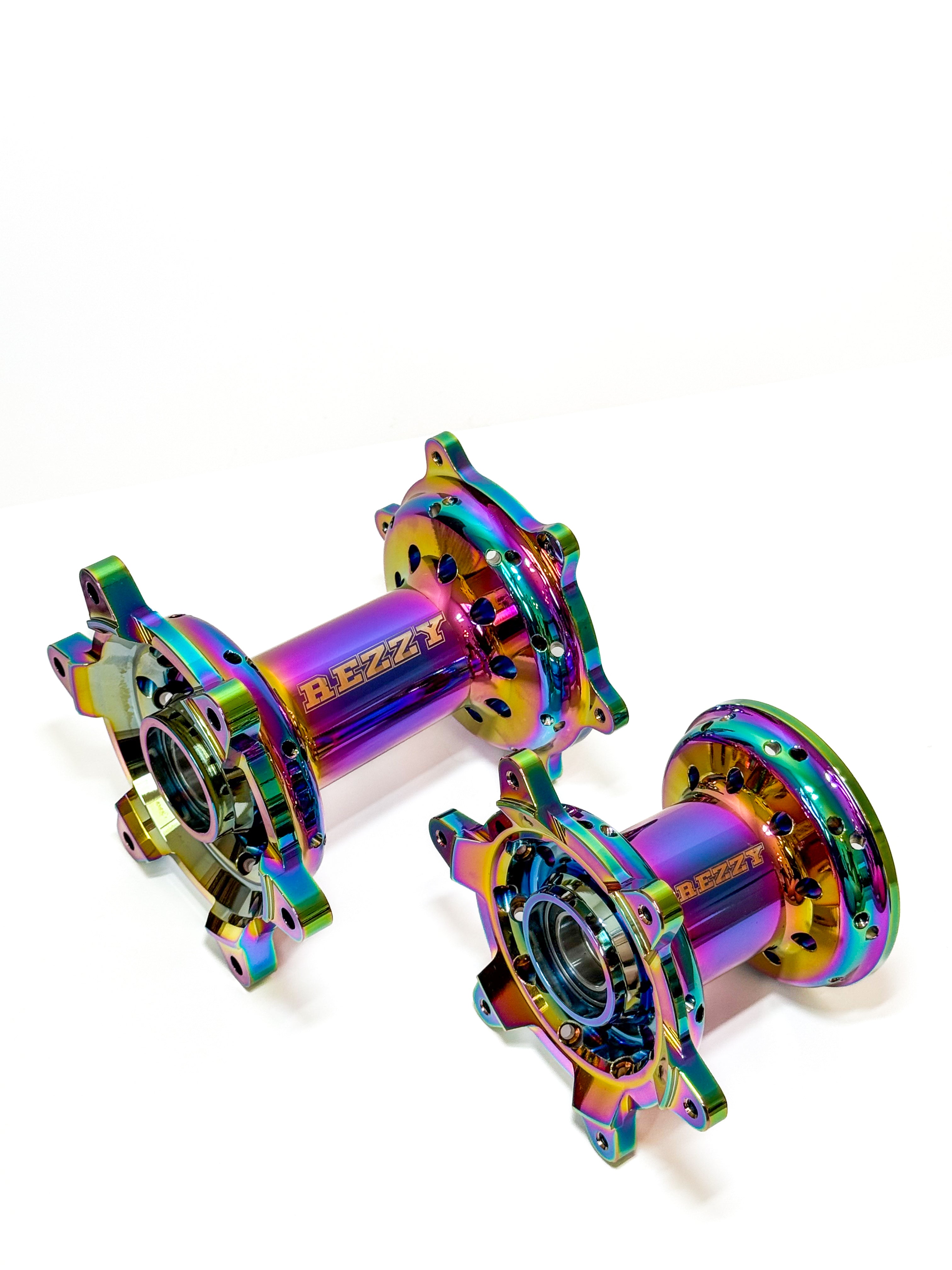 Hub set - Titanium Plated Oil Slick