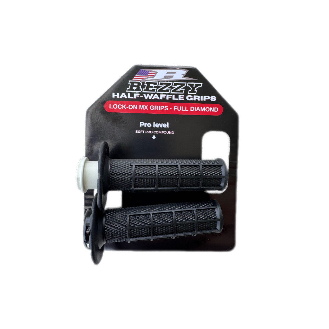 Rezzy  Half Waffle Grips Lock-On
