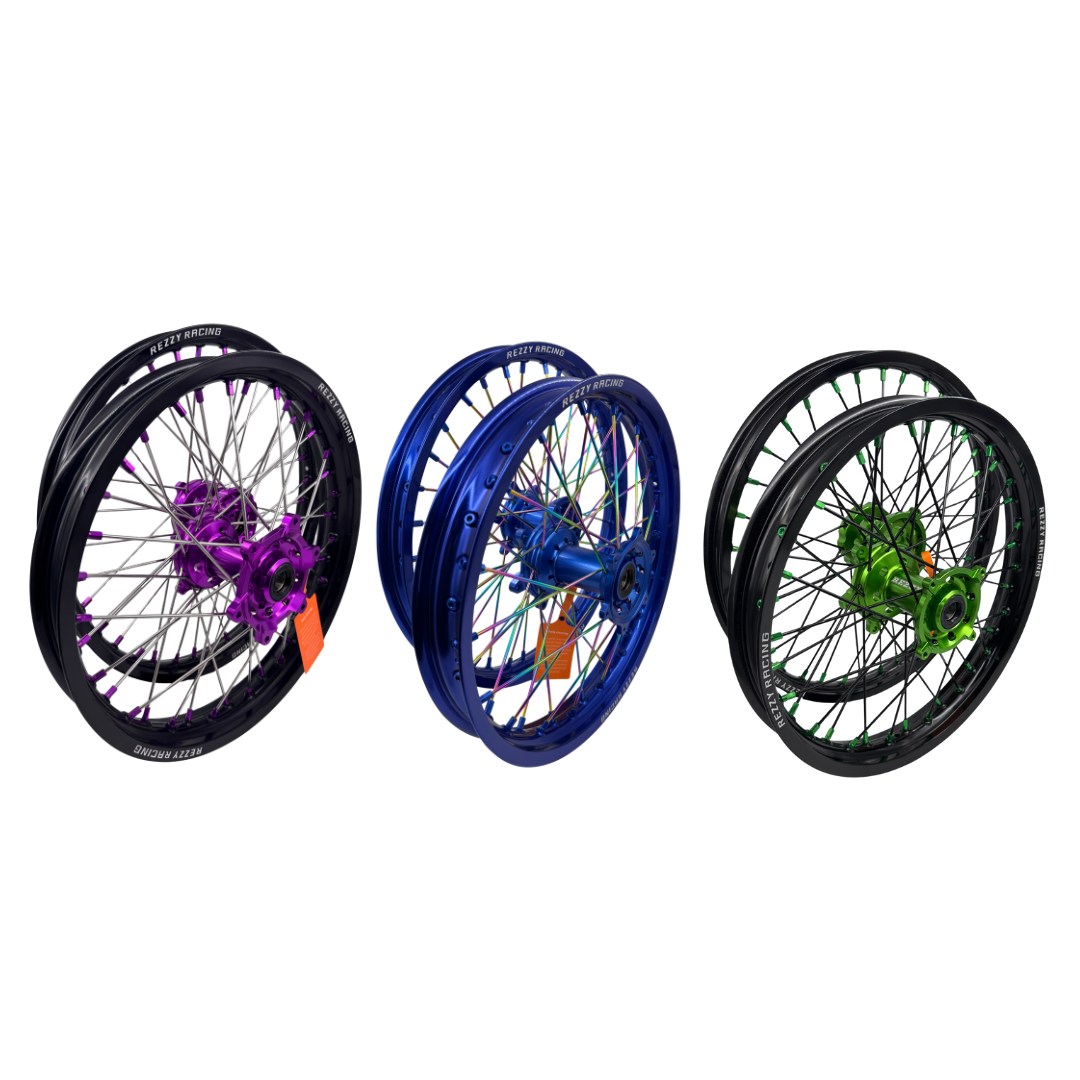 Rezzy Racing Dirt Bike Wheels Set