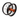 2021-2024 KTM SX85 Wheel Set Orange-Black - Black Spokes