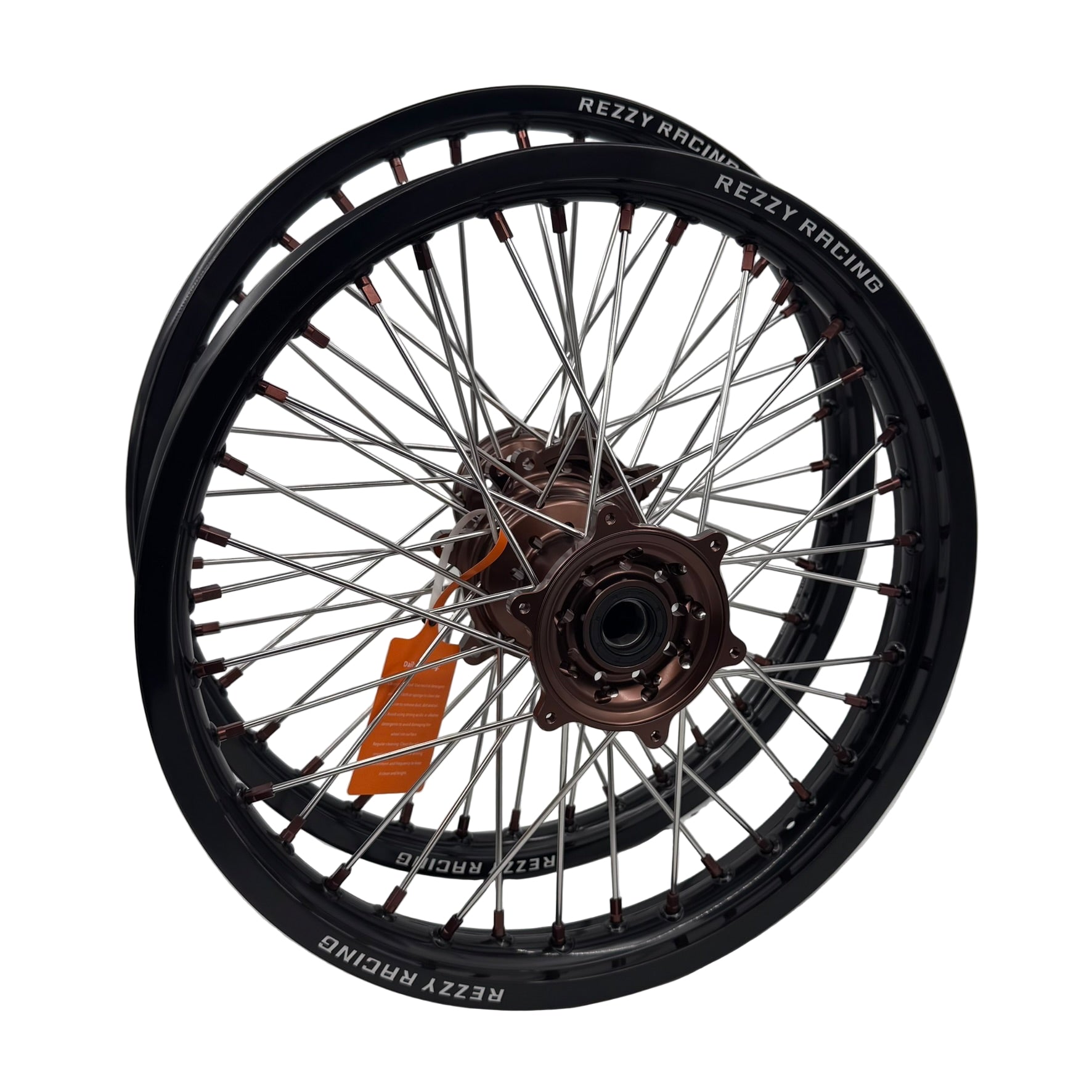 Rezzy Racing Back Brown Wheel
