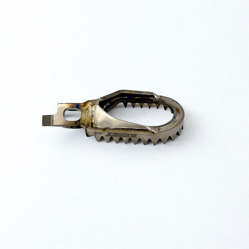 Rezzy Titanium Dirt Bike Foot Pegs Honda Pro