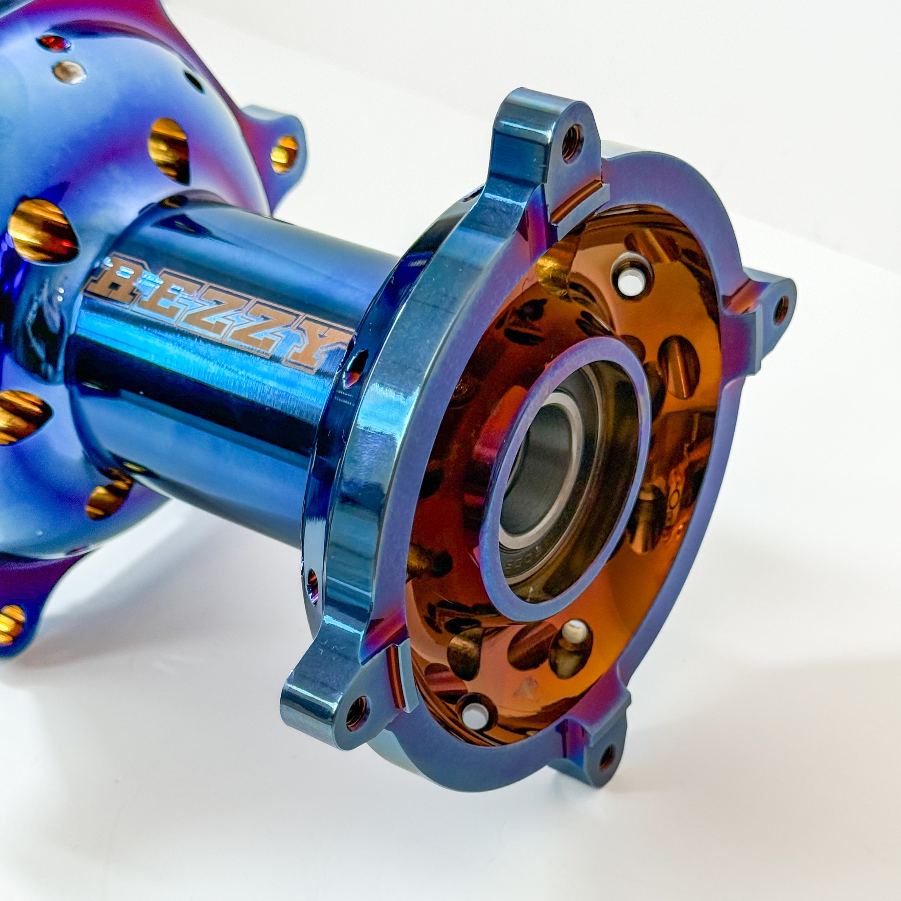 Rezzy Racing Yamaha Blue Burnt Hub Special Edition