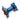 Rezzy Yahama Blue Burnt Front Hub