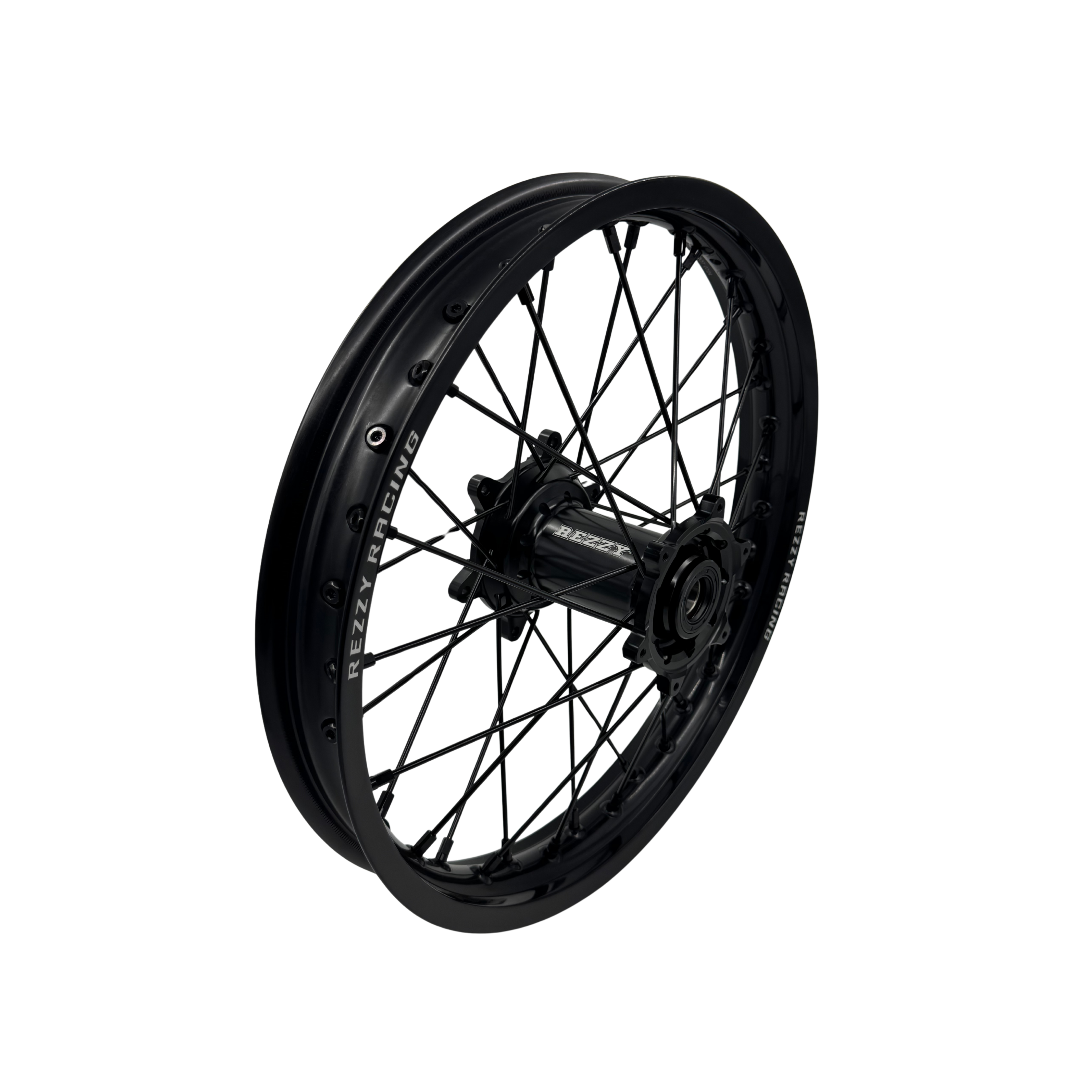 Rezzy Racing Black Dirt Bike Wheel Set for KTM, Husqvarna & GASGAS