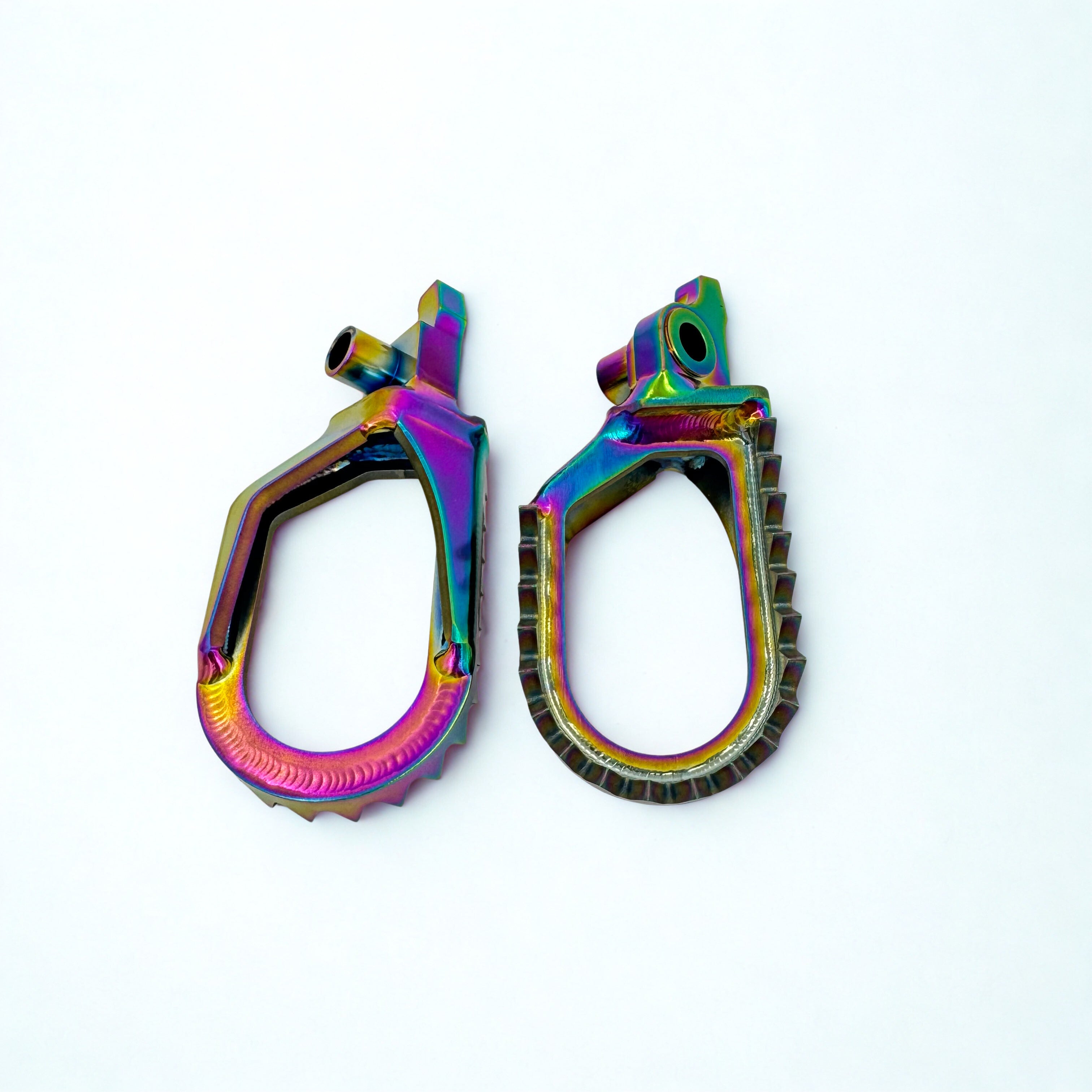 Titanium Dirt Bike Foot Pegs Yamaha Pro